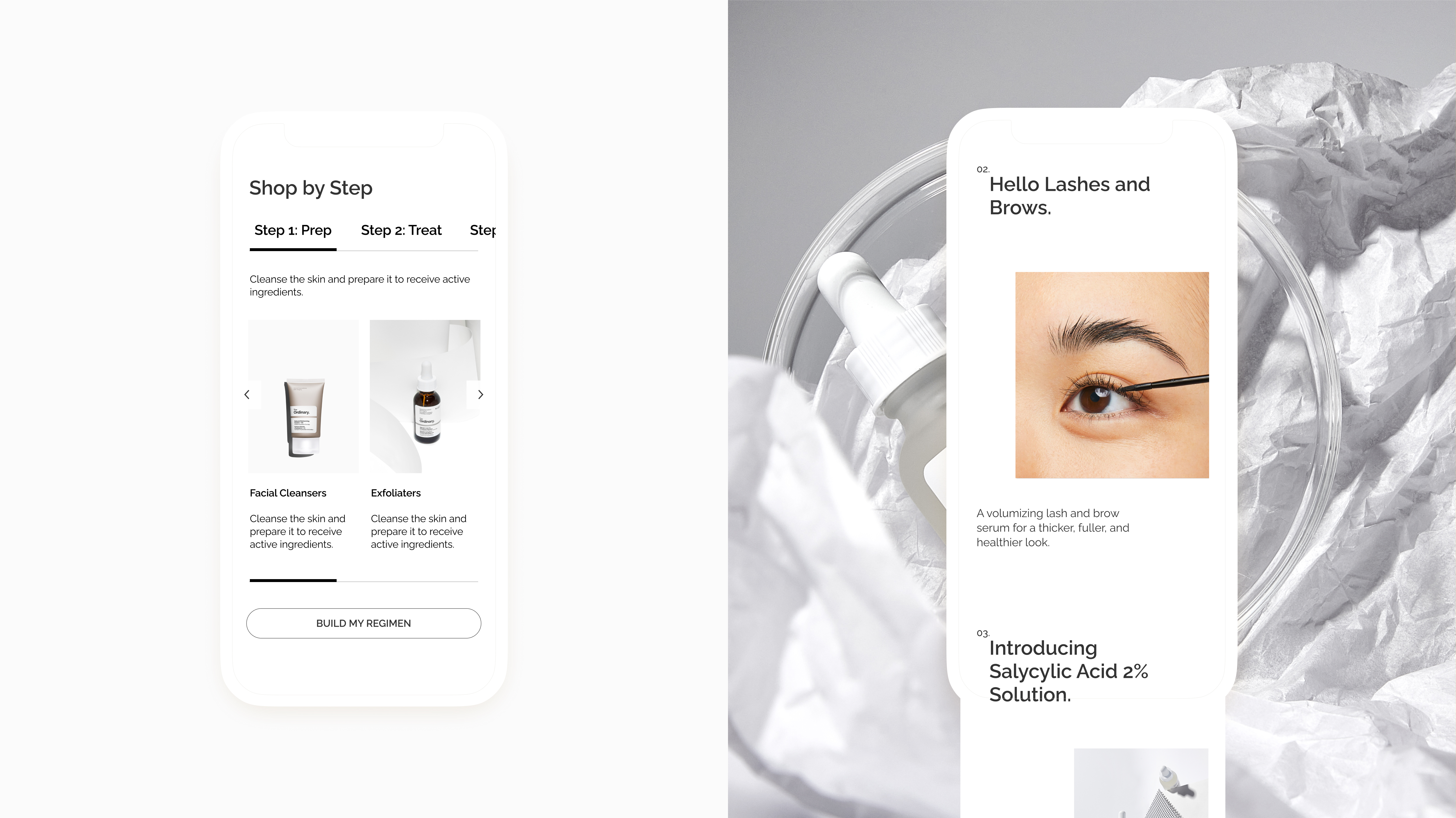 The Ordinary — shop by regimen
